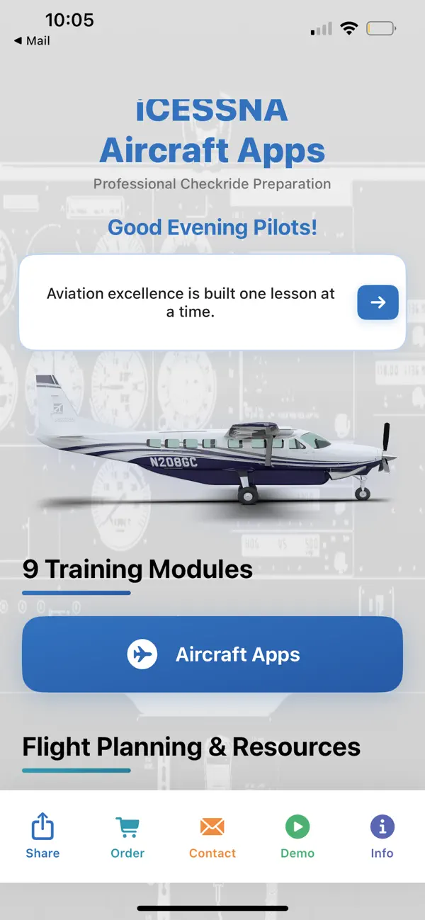 Screenshot #1 pour iCESSNA Checkride Prep