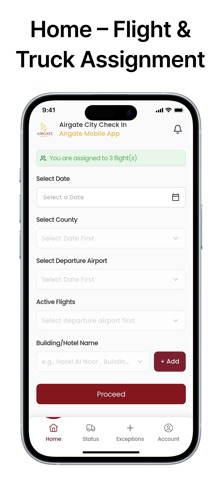 Airgate City Check In screenshot