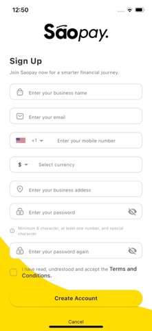 SaoPay screenshot