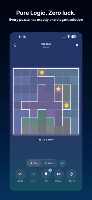 Star Battle: Logic Puzzle screenshot 1
