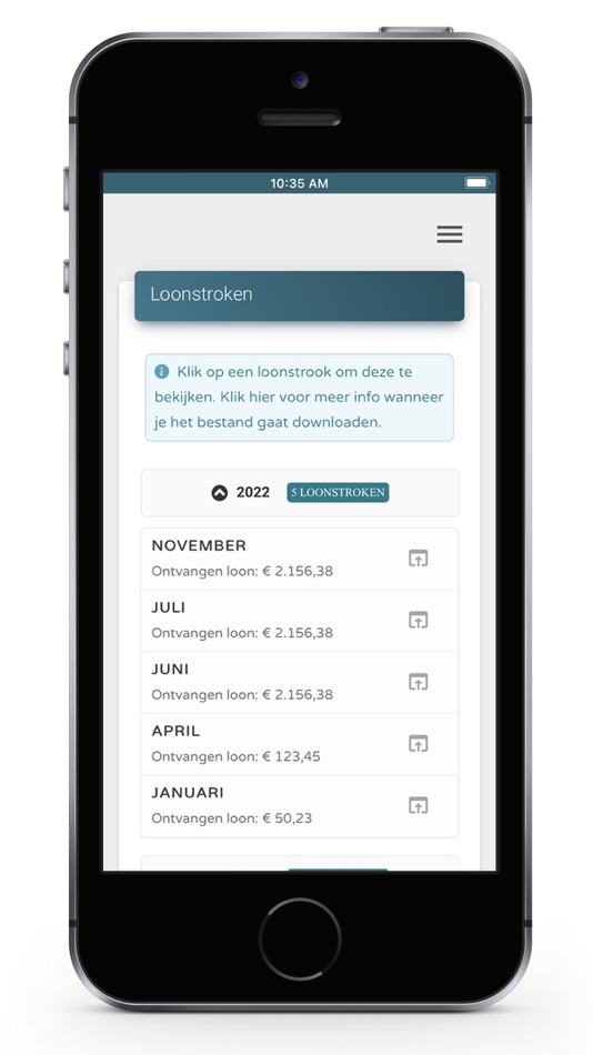 #6. JouwLoon App (iOS) Podle: CSN B.V.