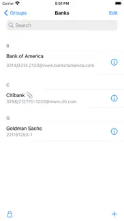 pwsafe 2 - password safe iphone resimleri 2