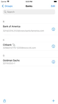 PwSafe 2 - Password Safe iphone bilder 2