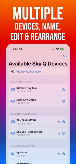 Remote Control for Sky Screenshot 5 of 10