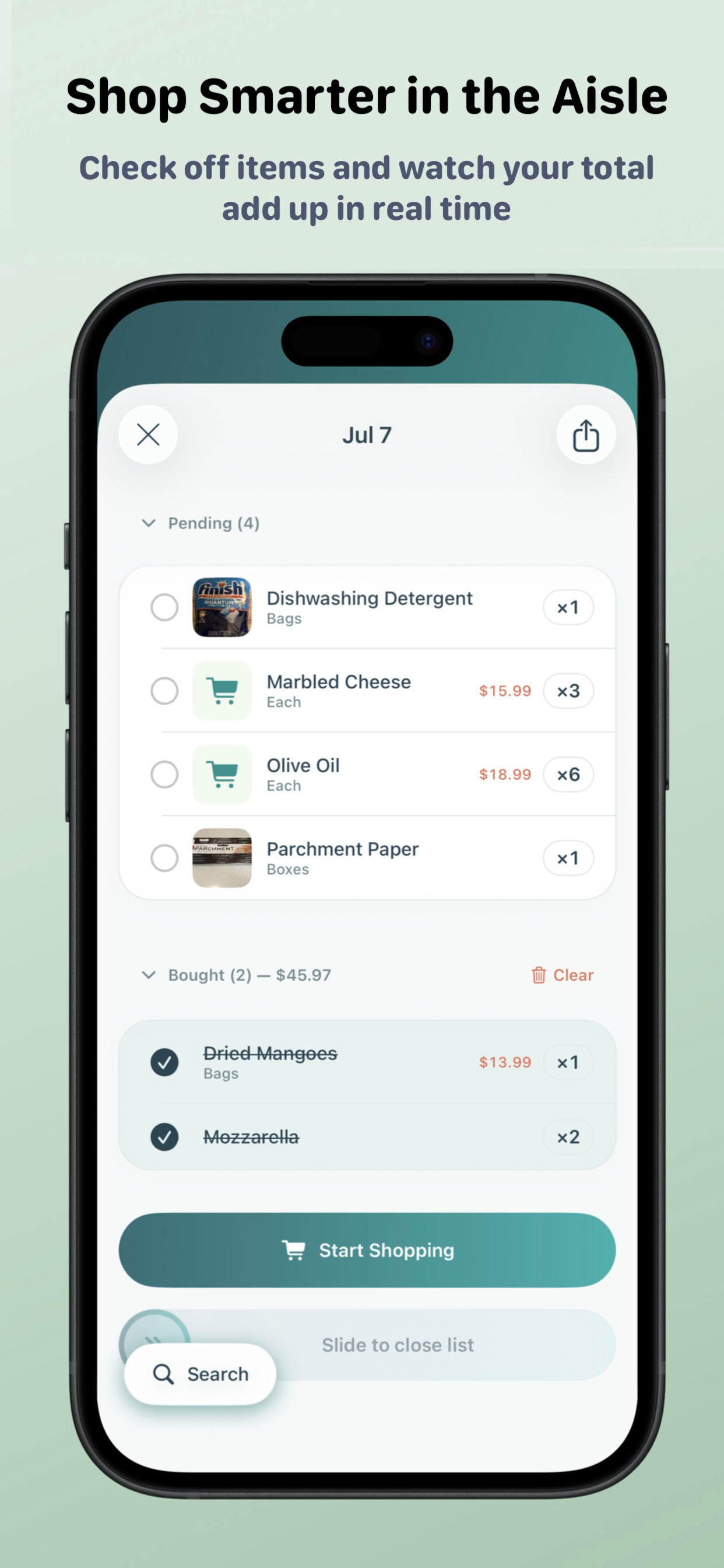 MyShoppr: Receipts & Spending screenshot 2
