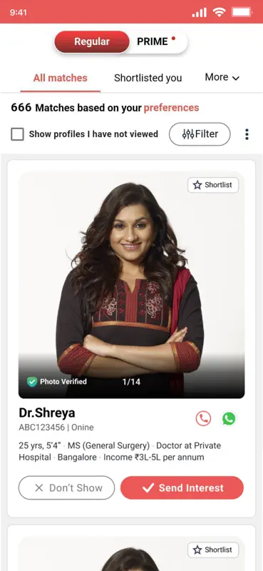 Doctors Matrimony - Shaadi App screenshot 1 of 4