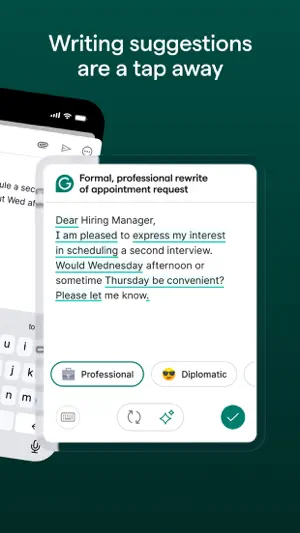 Grammarly: AI Keyboard & Voice screenshot 2