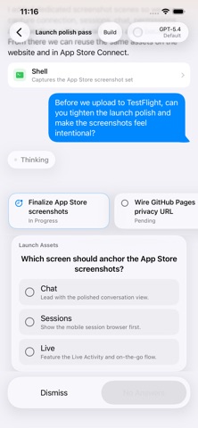 OpenClient for OpenCode iPhone screenshot 5