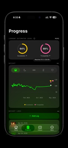 PepX — Peptide Tracker Screenshot 4 of 4
