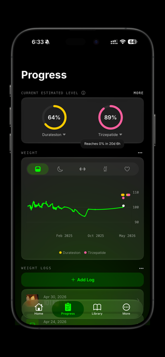 PepX — Peptide Tracker Screenshot 4 of 4