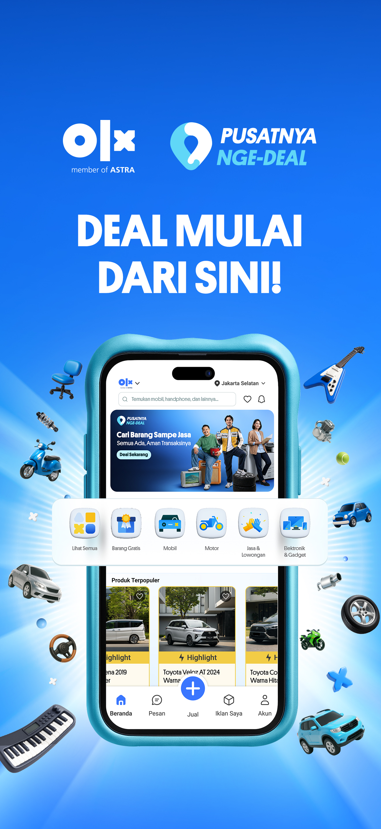 OLX - Temukan rumah dan mobil