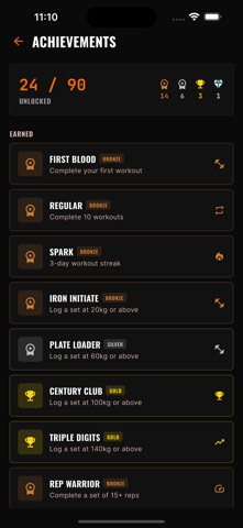 WimFit: Gym Workout Tracker Screenshot 9 of 9