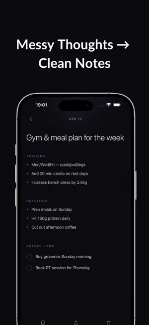 VoiceNote AI: Brain to Tasks screenshot 3