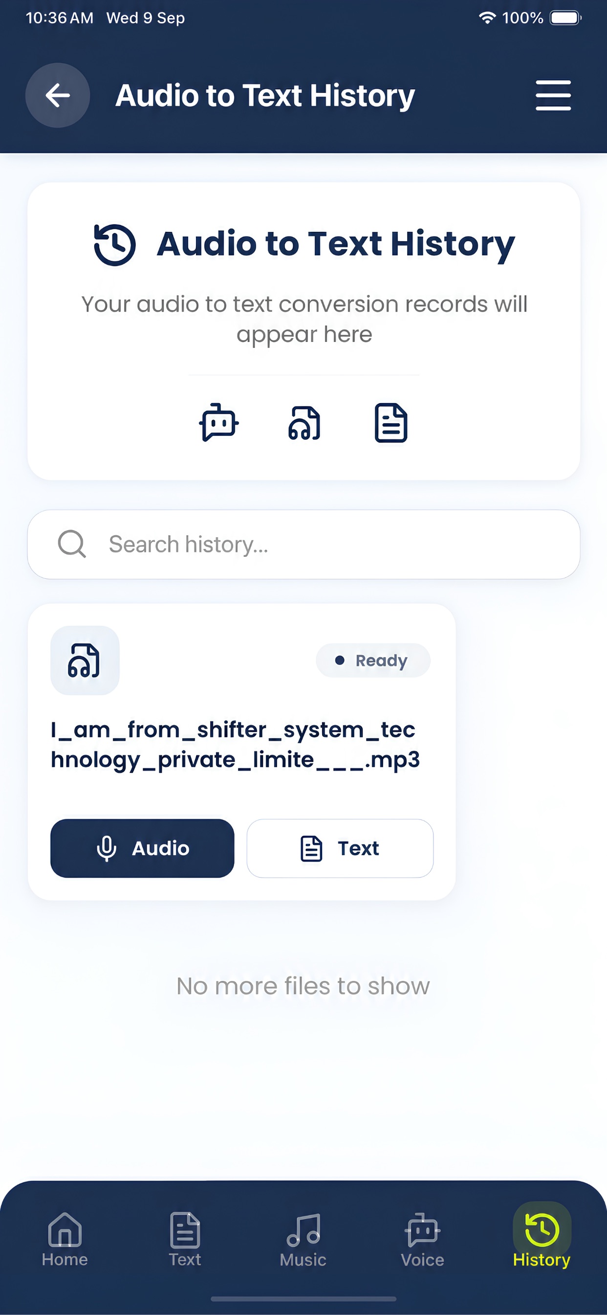 Screenshot 4 of AudioScripter