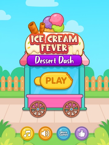 Ice Cream Fever : Dessert Dash iPad screenshot