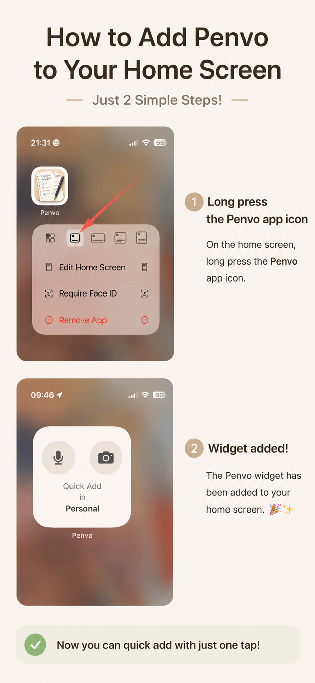 Penvo - AI Voice Expense Log screenshot 8