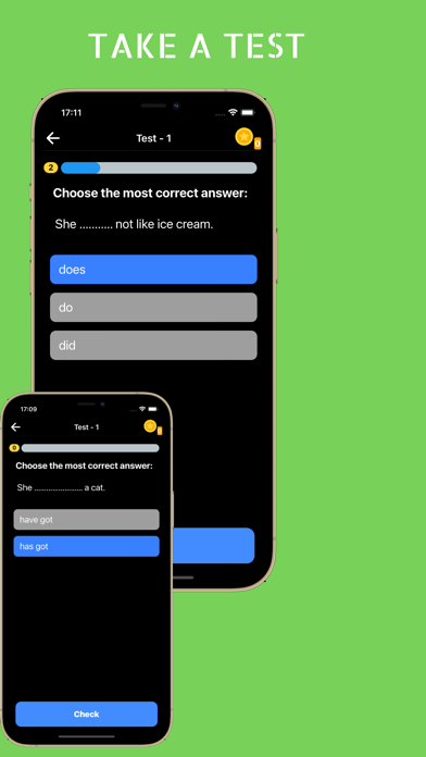 Reading Words English-Testbank Screenshot
