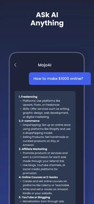 MojoAI - Text to Video screenshot 2