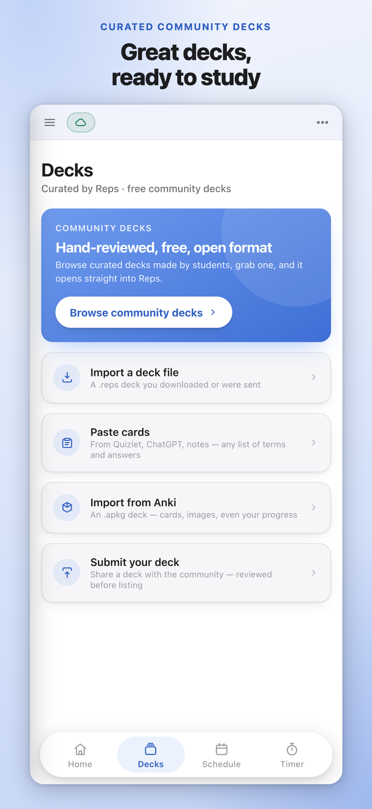 Reps - Study Companion screenshot 4