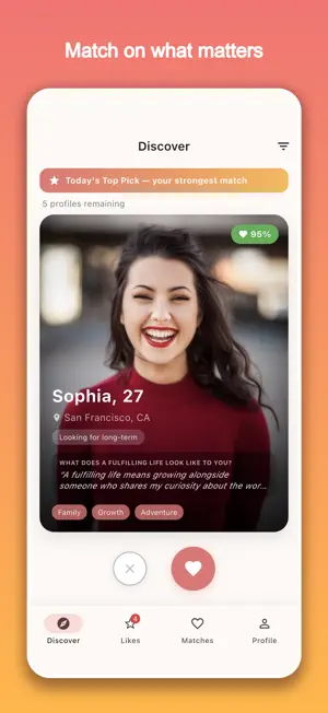 Love Dating App - Meet Singles screenshot 2