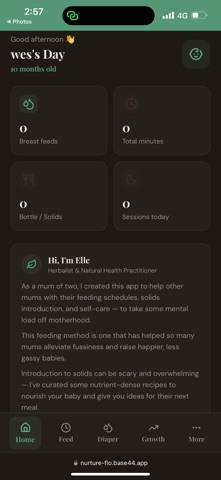 NurtureFlo screenshot
