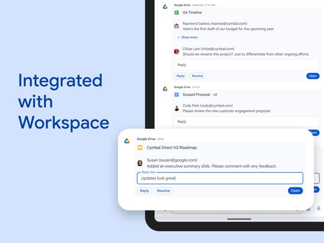 ‎Google Chat Screenshot