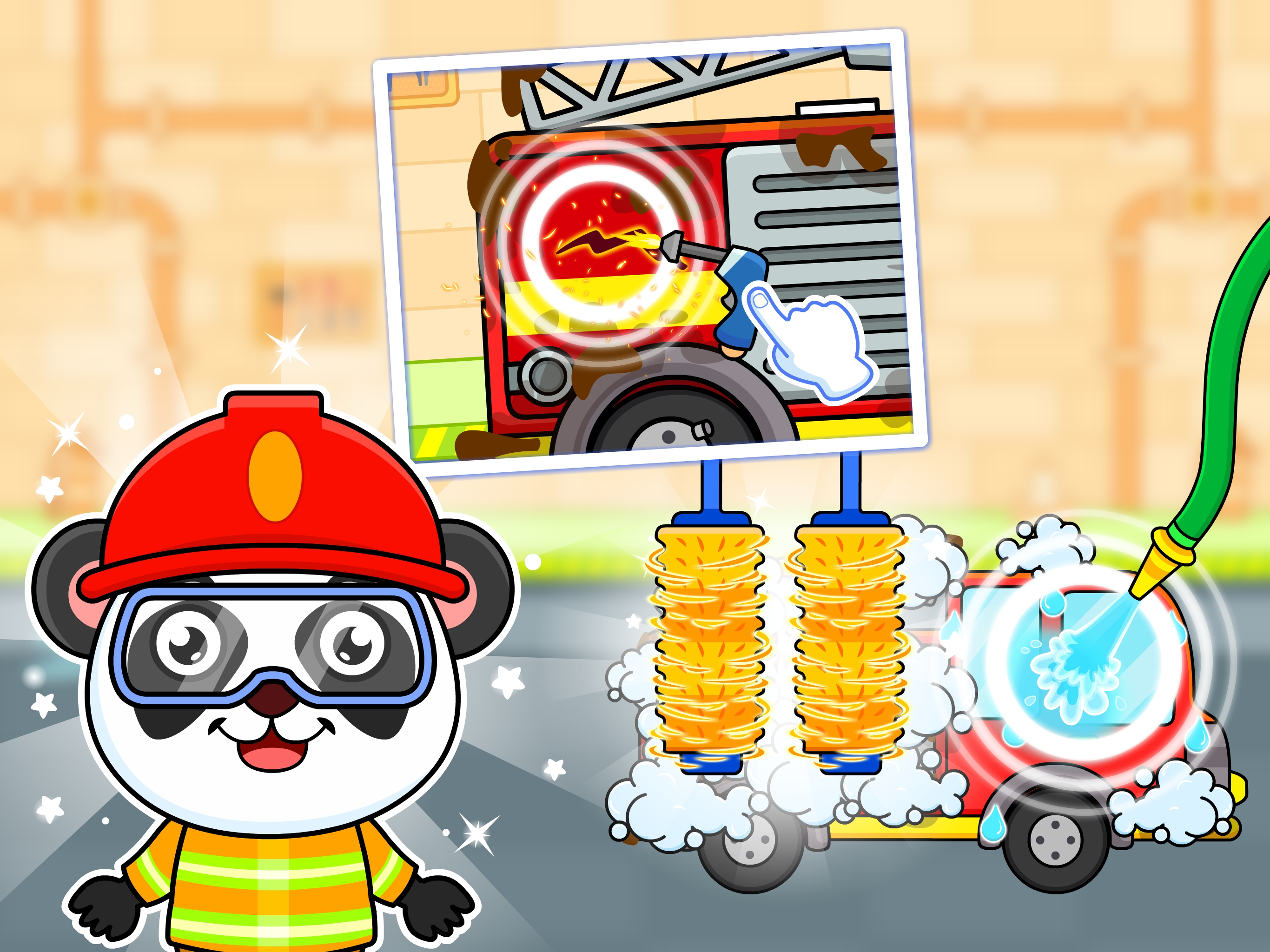 Firetruck Games For Kids 2-5