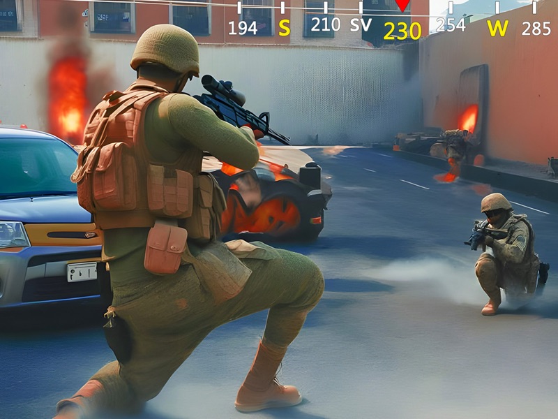 FPS Commando Fight-Zombie Hunt screenshot 7