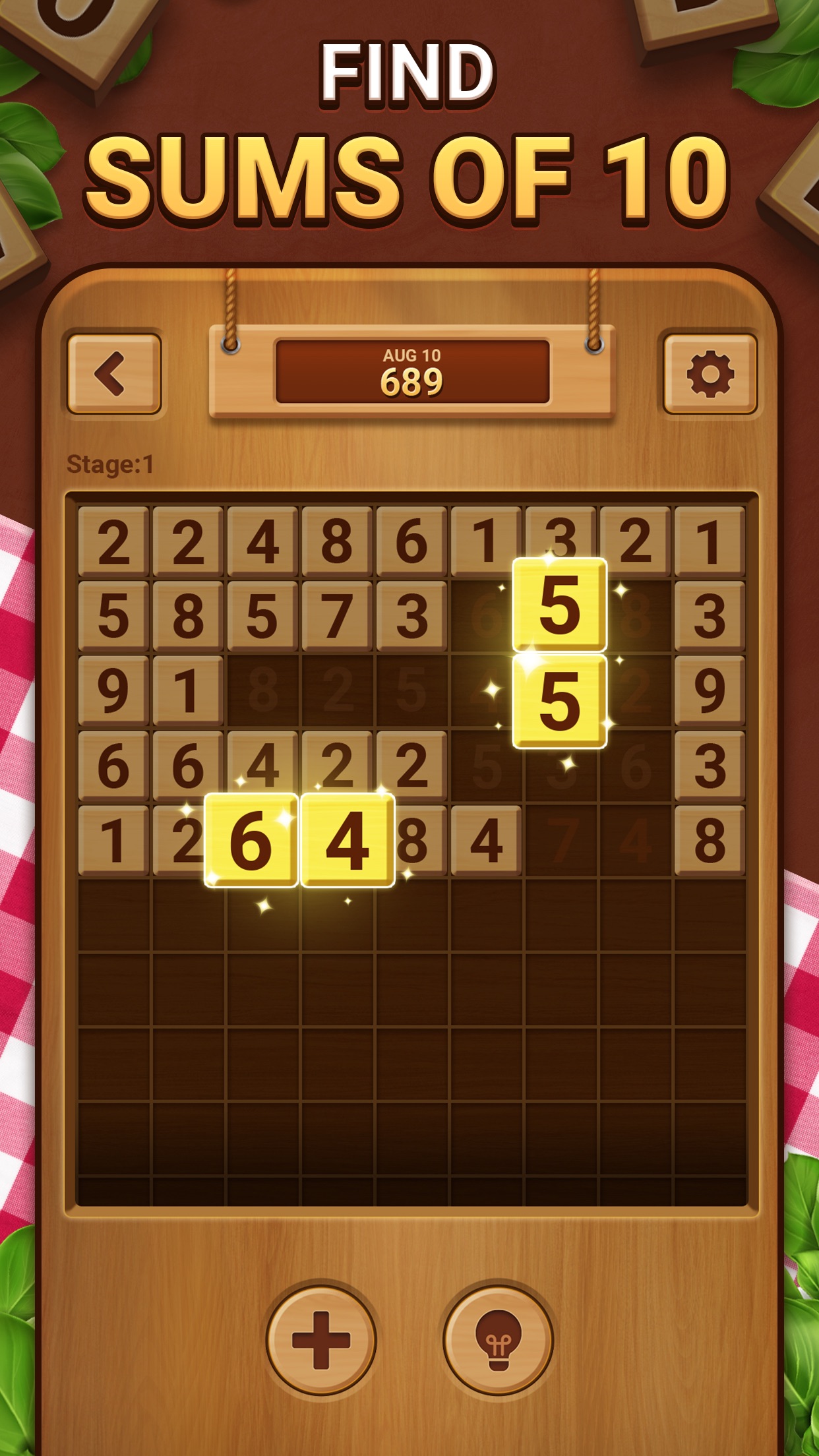 Woodber - Classic Number Game screenshot 2