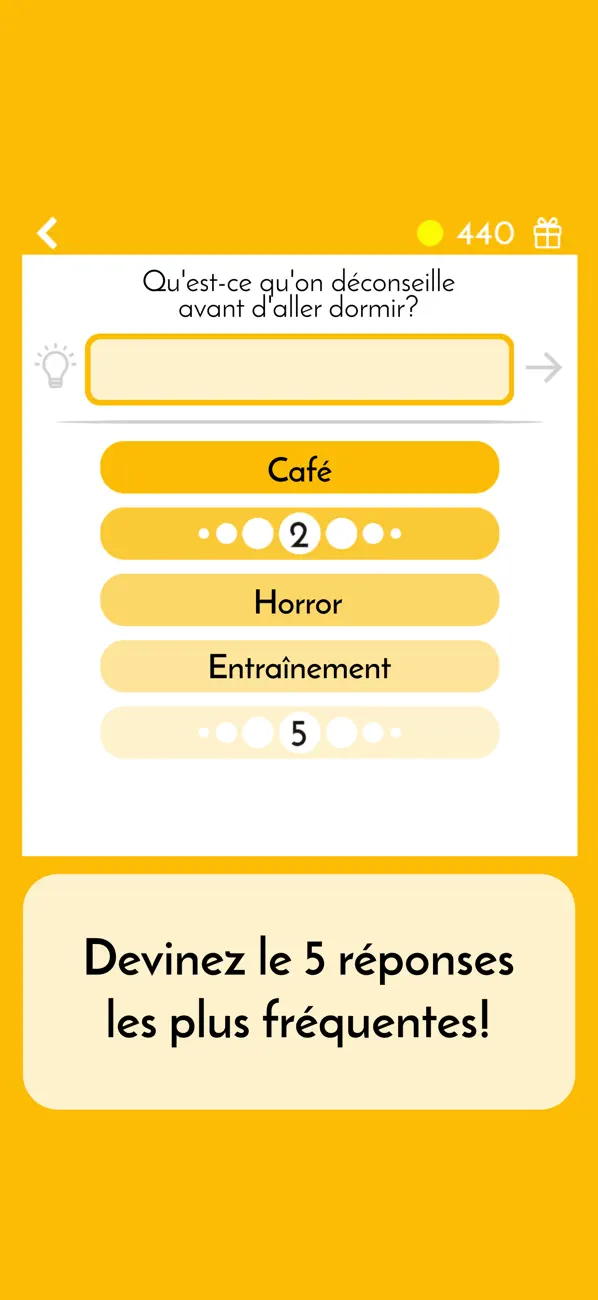 Screenshot #1 pour Devinez 5 - Quiz Français