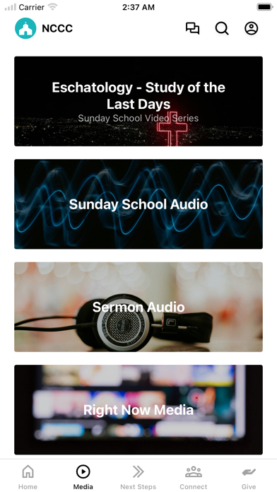 New Covenant Community Church Screenshot