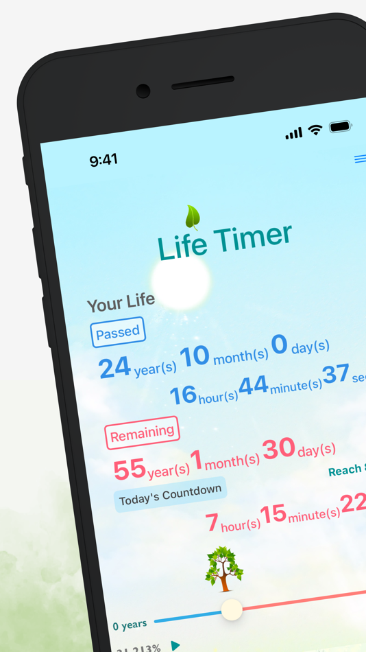 #1. Life Timer - Lifespan Tracker (iOS) 게시자: ZipoApps