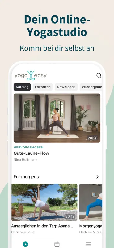 YogaEasy: Online Yoga Studio screenshot 1 of 4