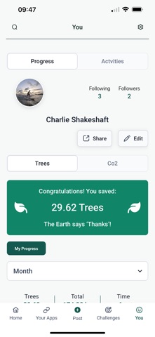 Trak: Your Carbon Journey screenshot