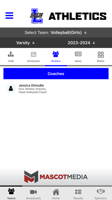 Lindale Eagles Athletics Screenshot