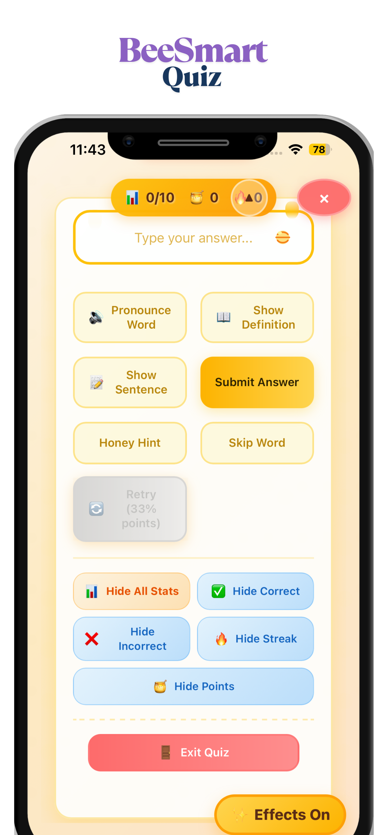 BeeSmart Spelling screenshot 4
