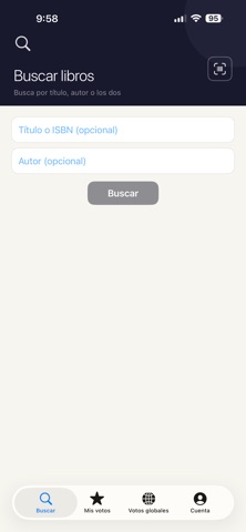BookRatings screenshot