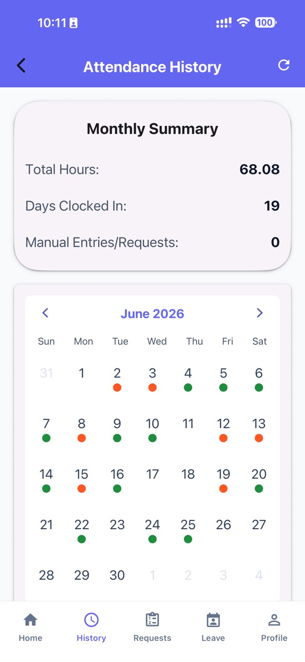 iPhone screenshot