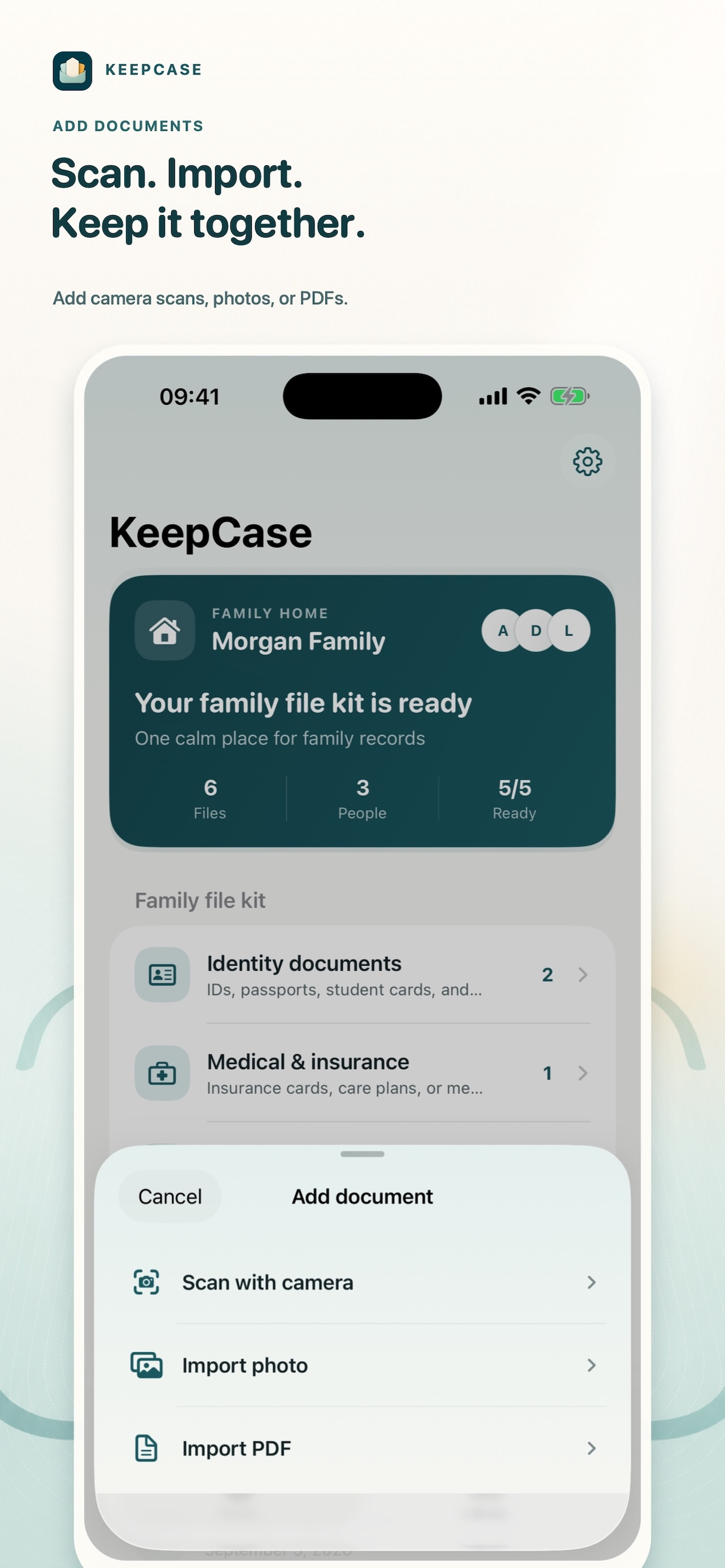 KeepCase: Family Docs screenshot 3