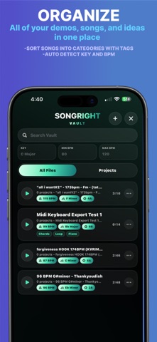 SongRight: Songwriting Studio Screenshot 8 of 10
