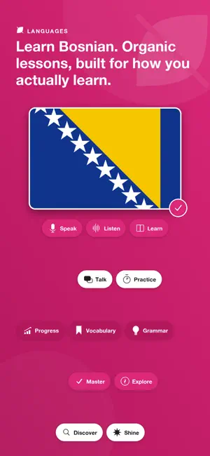 Learn Bosnian - LingoBloom screenshot 1