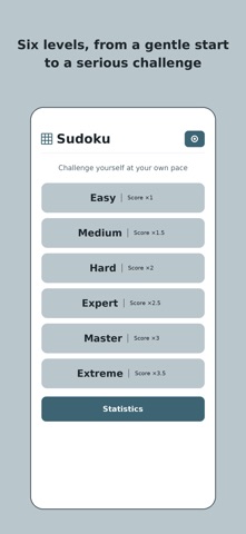 Sudoku Master: Offline Puzzle iPhone screenshot