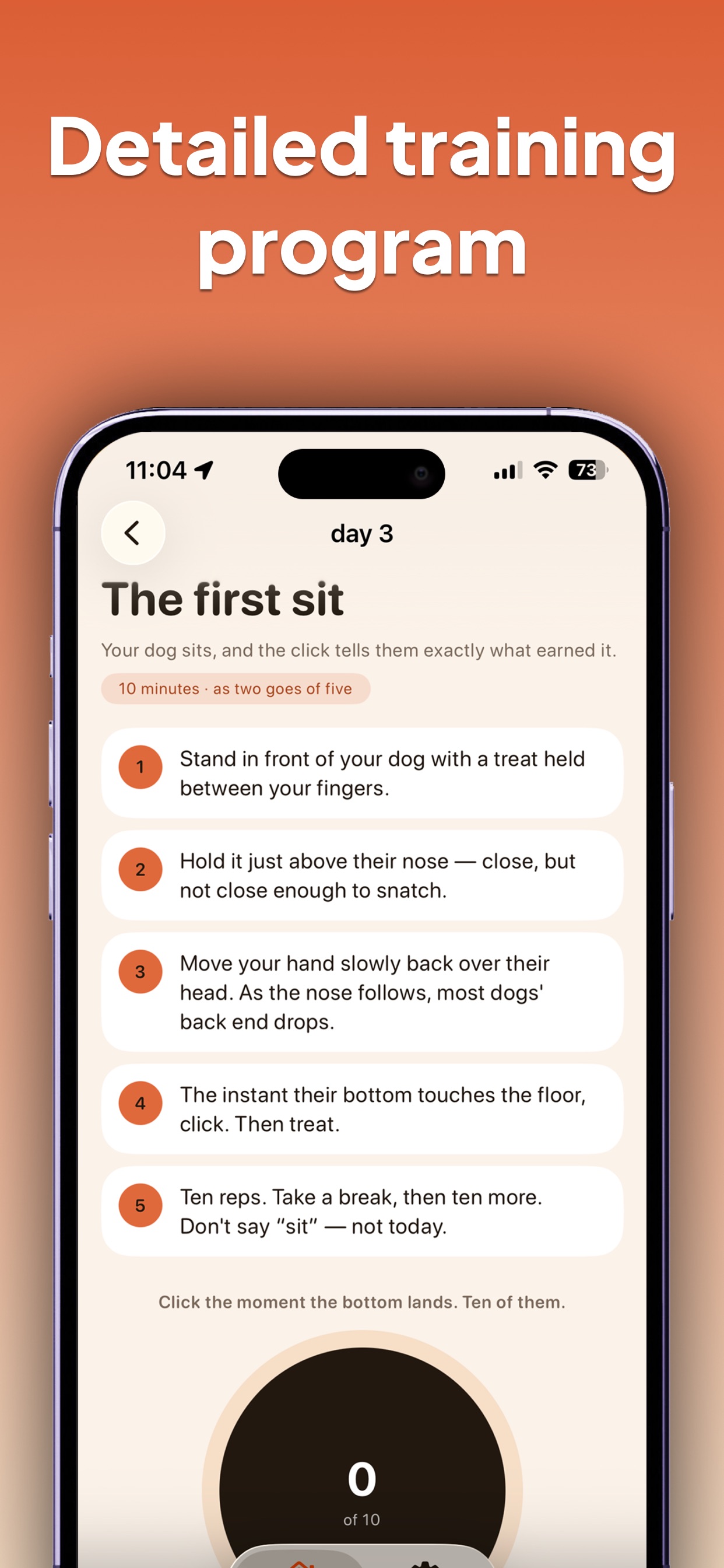 Screenshot 2 of Dog Clicker & Whistle Training
