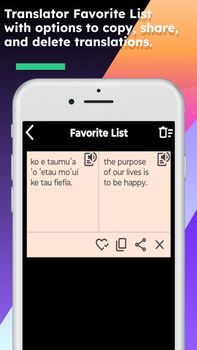 English Tongan Translator Screenshot