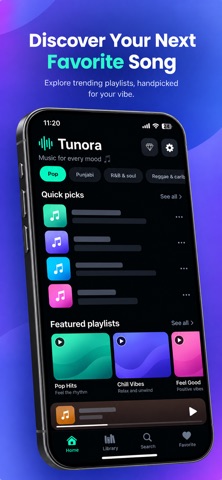 Offline Music Player: Tunora Screenshot 4 of 5