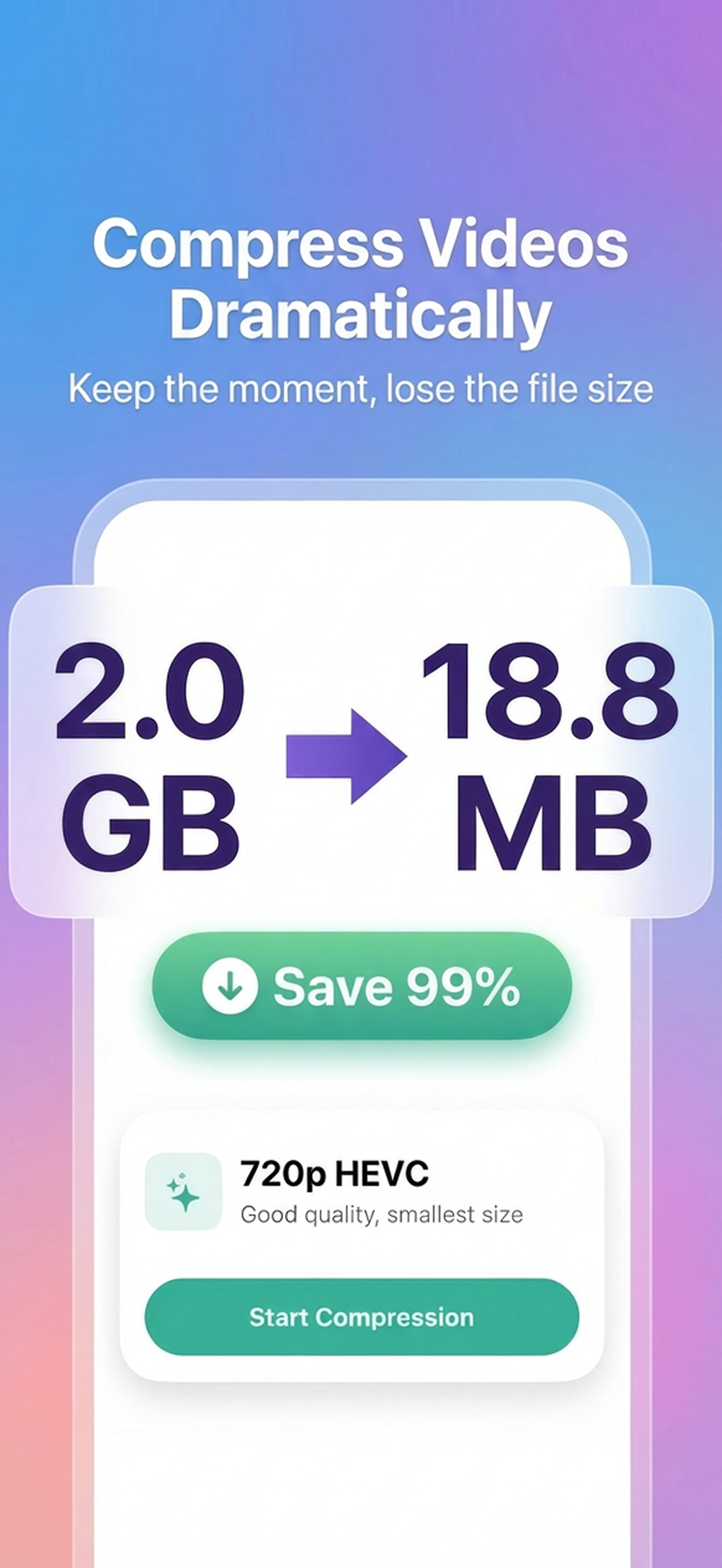 VidiVac - Video Compressor screenshot 4