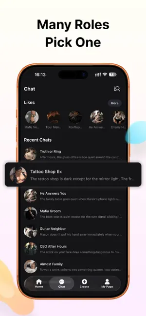 zeha: AI Roleplay Chat screenshot 4