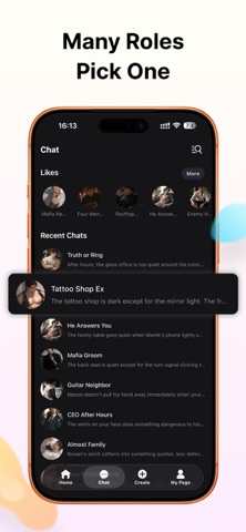 zeha: AI Roleplay Chat Screenshot 4 of 5