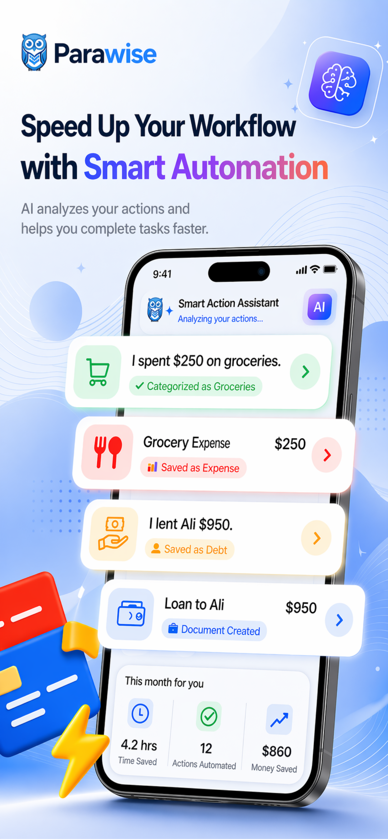 Parawise: Budget & Bookkeeping