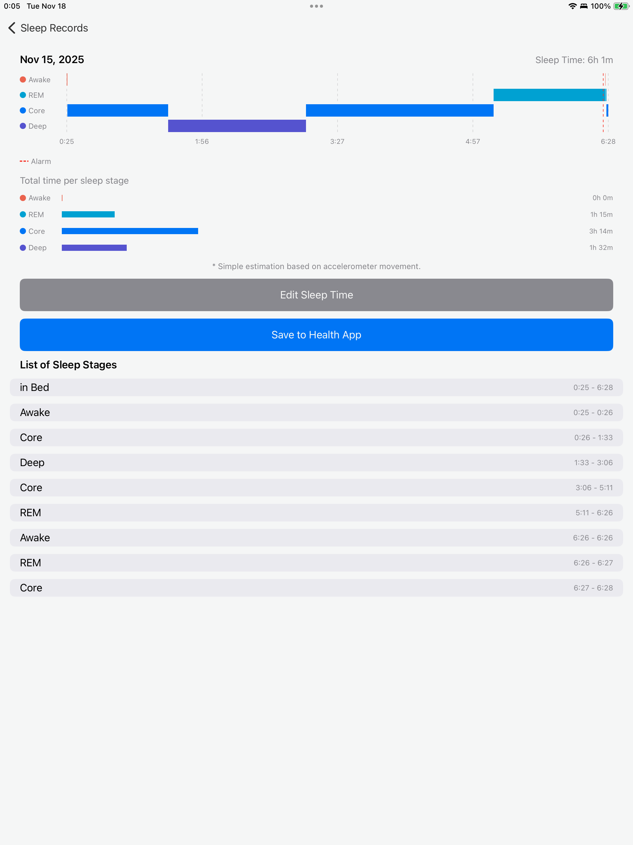 Sleep Music Alarm
